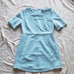 Blue Top Shop Dress